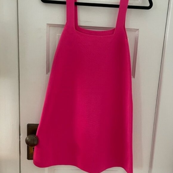 Zara Pink Shell Mini Dress - Picture 1 of 7
